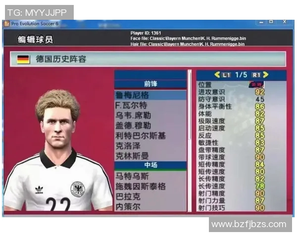 德国足球明星排名解析：盘点历史与现役顶尖球员的精彩表现